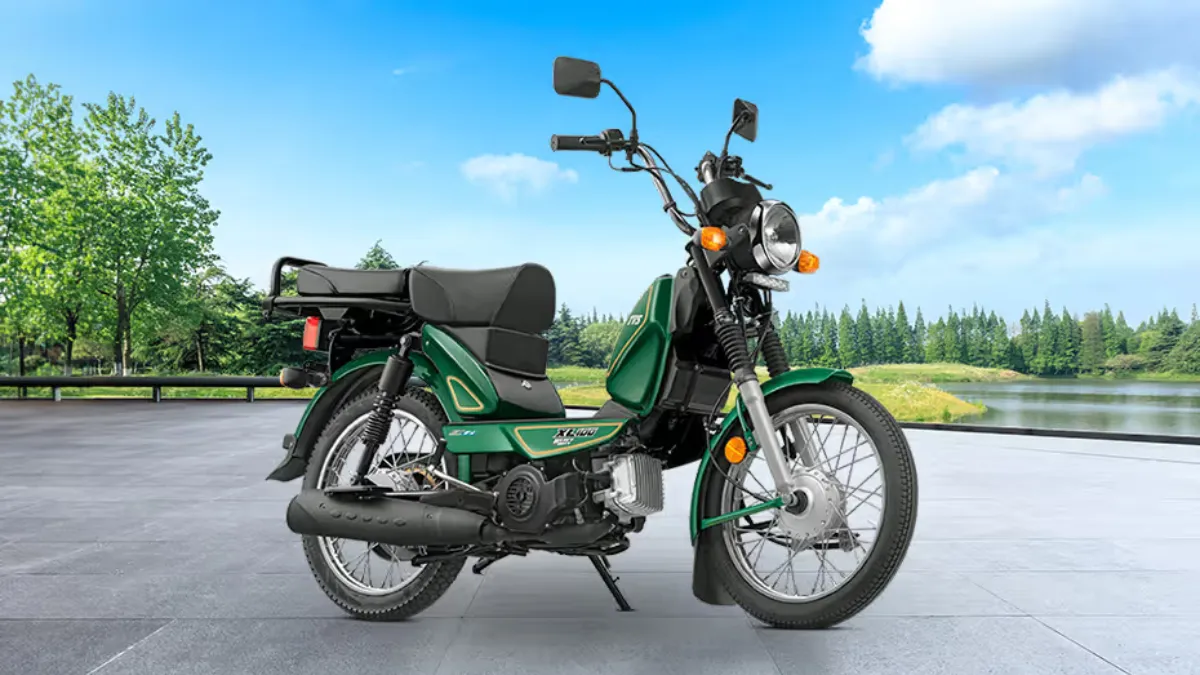 Only ₹6000 Down Payment! TVS XL 100 Electric Moped Offers 100km+ Range & Smart Features